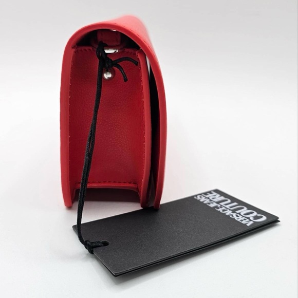 Versace Jeans Couture Red Logo Shoulder Bag - Picture 9 of 14